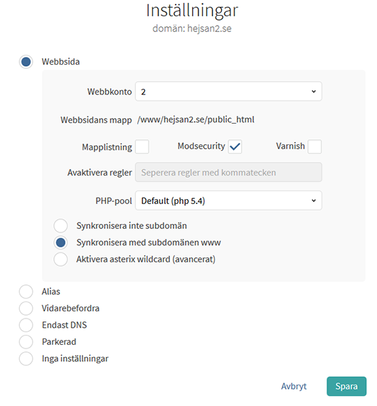 EgenSajt Kunskapsbank - Vanliga Frågor Och Svar